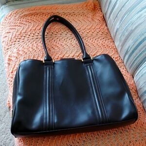 Case Logic Laptop Bag, Brown, blue interior, cushioned laptop insert